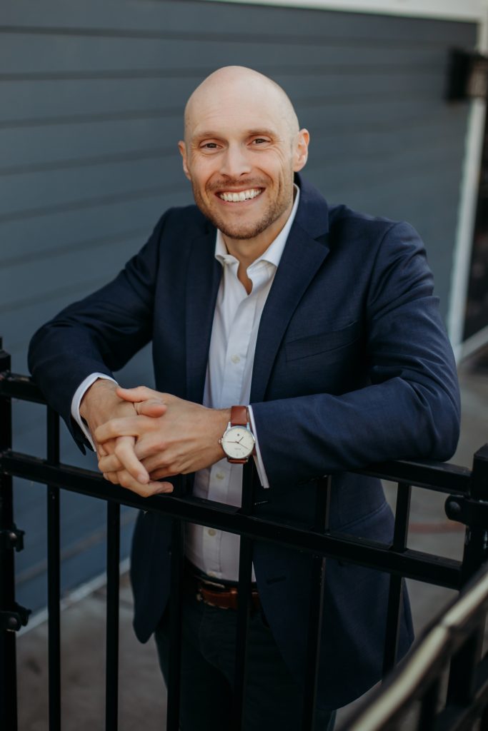 Matthew Arnold, PharmD, BCACP, BC-ADM standing