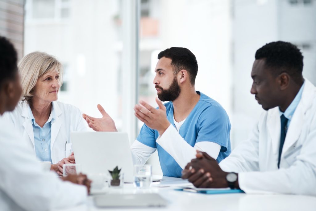 Devising an effective diabetes treatment plan together.